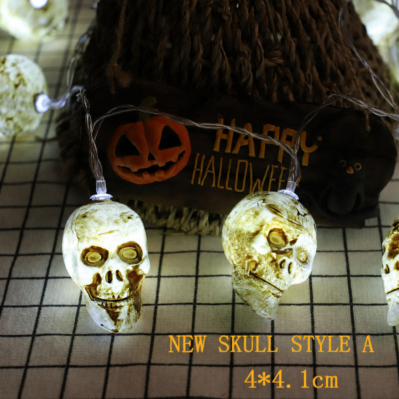 Halloween LED String Lights – Mummy, Pumpkin & Ghost Decorations