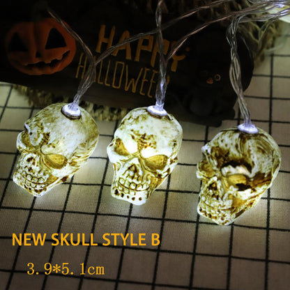 Halloween LED String Lights – Mummy, Pumpkin & Ghost Decorations