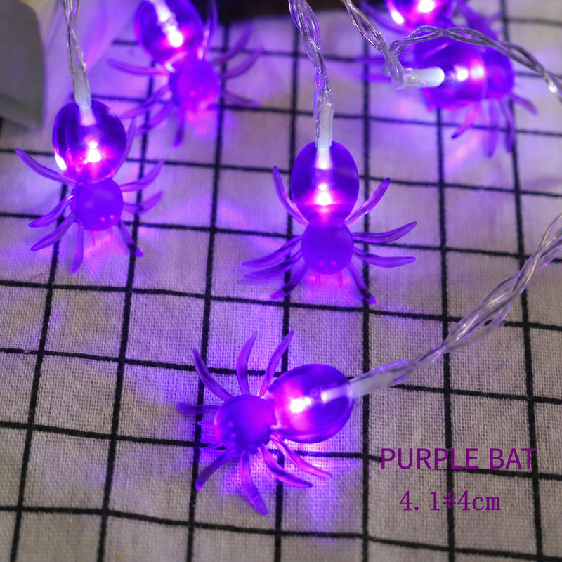 Halloween LED String Lights – Mummy, Pumpkin & Ghost Decorations