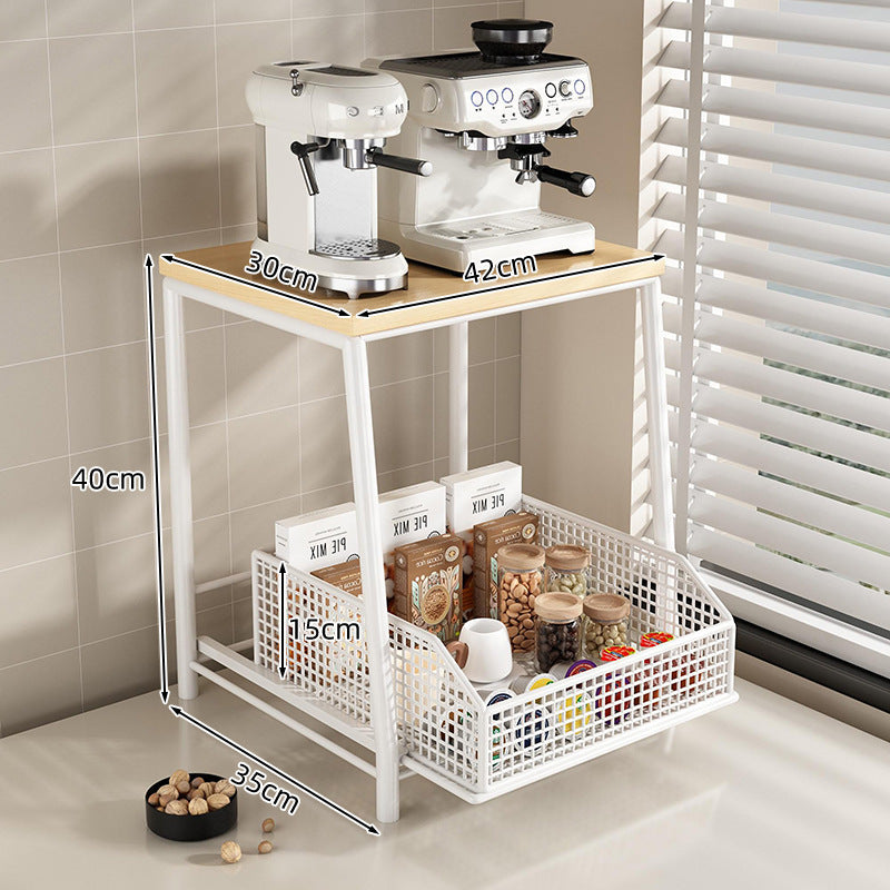 KitchenOrganizer:  Space-Saving Kitchen Countertop Organizer Rack