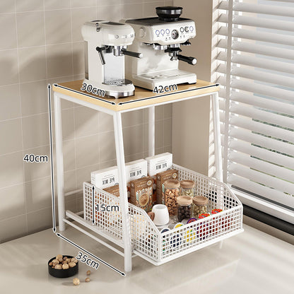 KitchenOrganizer:  Space-Saving Kitchen Countertop Organizer Rack