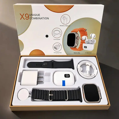 X9 Smartwatch & Wireless Earbuds Gift Set