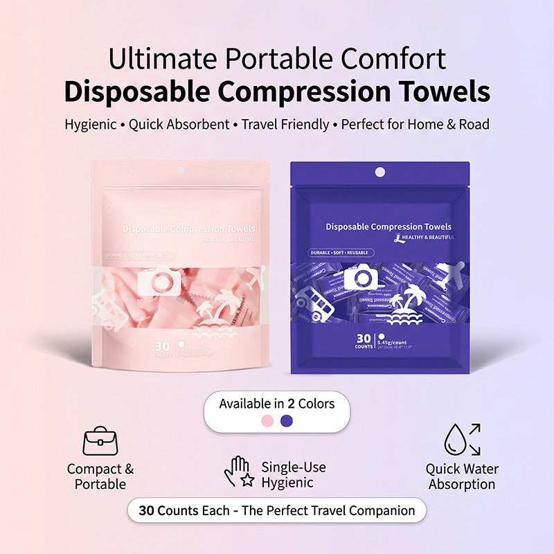 🧻✨ Compressed Travel Towels – Buy 2 Get 1 FREE! 🎁