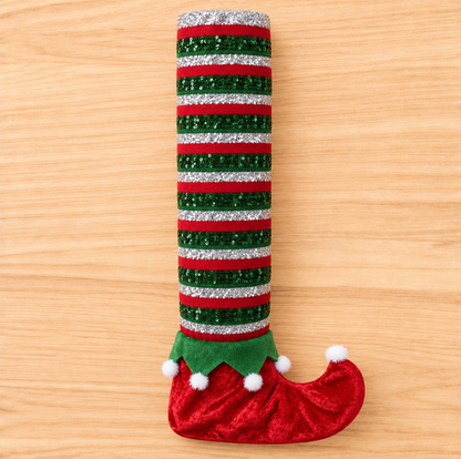 Christmas Home Decor, Dining Room Gift For Family - Santa, Reindeer, Elf Boot Furniture Leg Cover