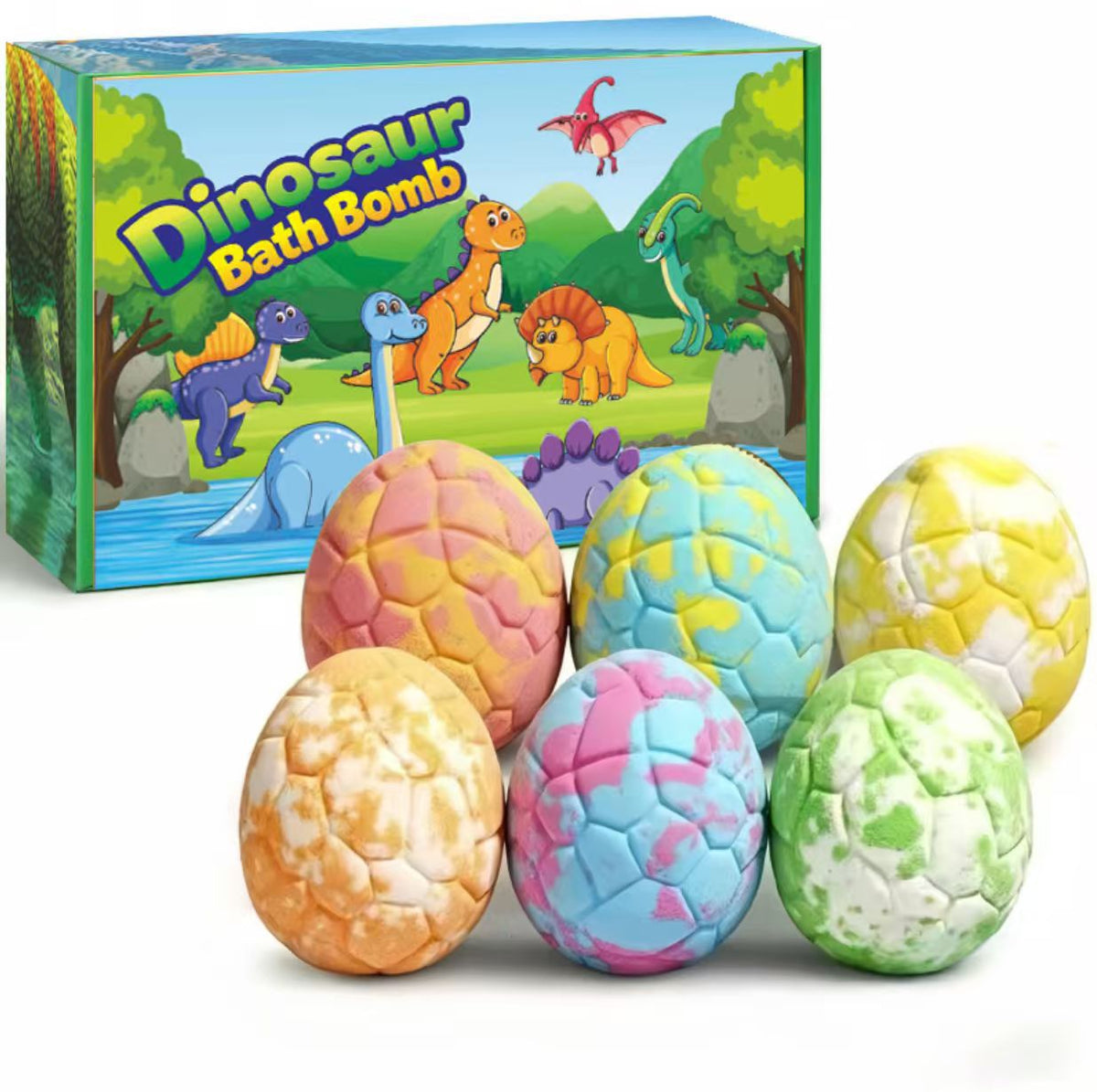 🛁🐙 Ocean Surprise Bath Bombs for Kids – 12 Pack Bubble Bath Fizzies with Hidden Sea Creatures