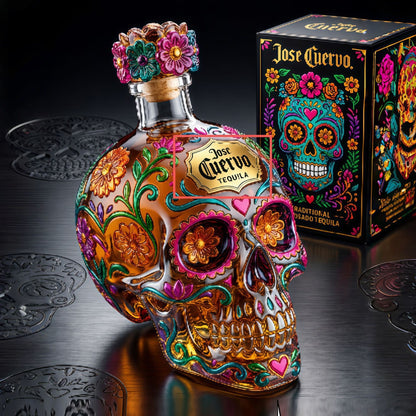 Day of the Dead Collector Goblet – Limited Edition Art Glass