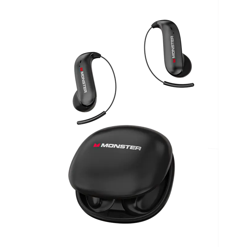 Bluetooth 6.0 Earbuds with Titanium Earhooks & 145H Playtime