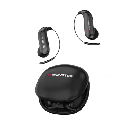 Bluetooth 6.0 Earbuds with Titanium Earhooks & 145H Playtime