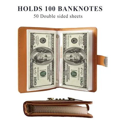 A6 Savings Notebook with 3-Digit Combination Lock