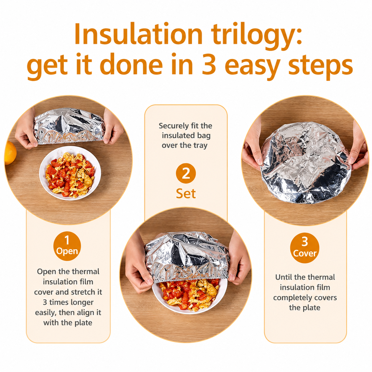 Reusable Aluminum Food Cover