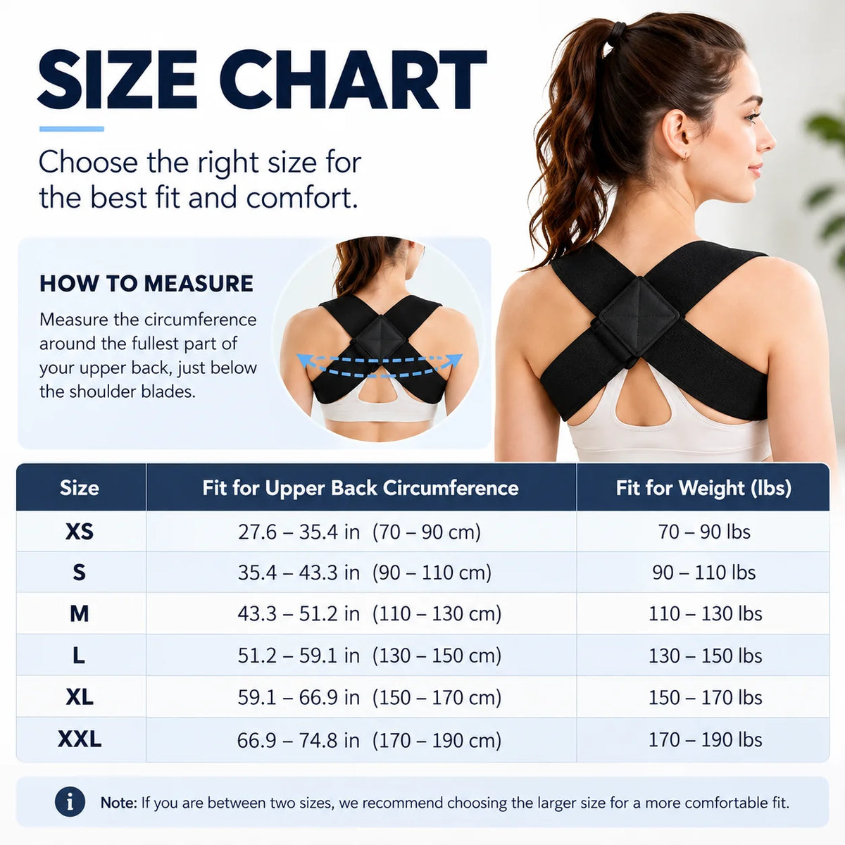 Posture Support Shoulder Straps