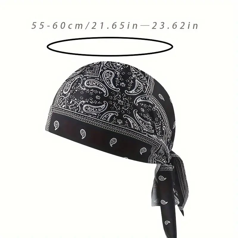 🔥Paisley Cooling Headscarf Cap🥳
