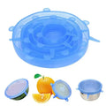 Reusable Stretch Silicone Bowl Lids (6-Pack)
