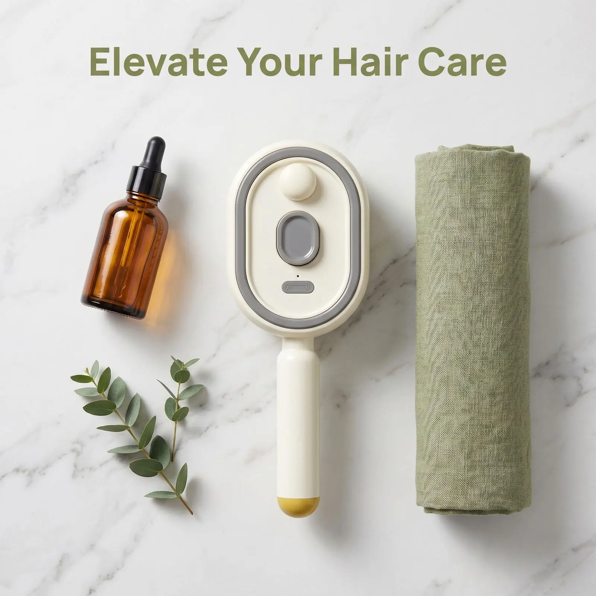 Electric Steam Massage Hair Brush