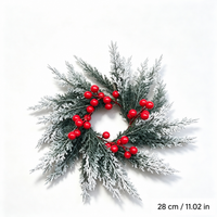 Red Berries & Gray White