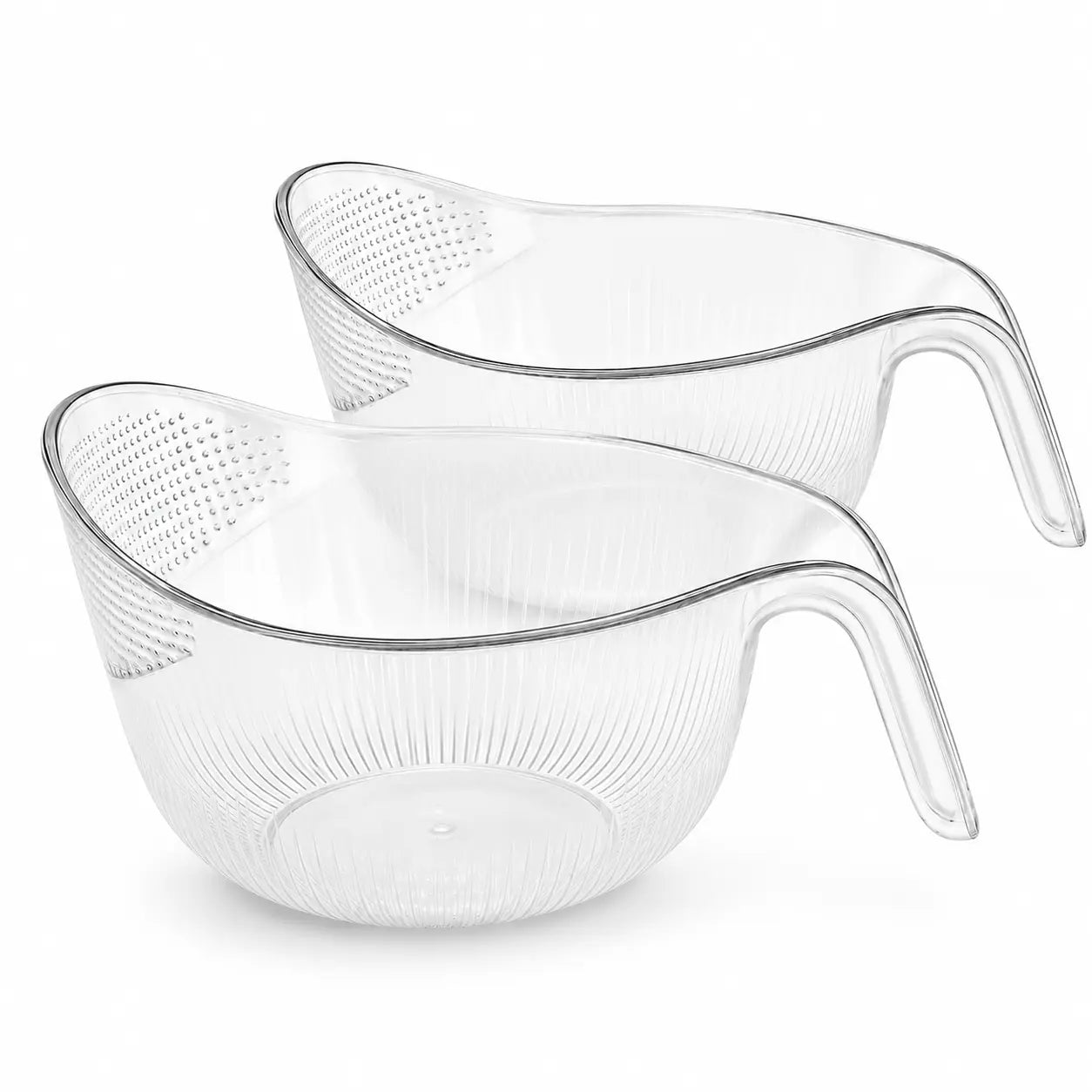Multifunction Rice Strainer Bowl with Handle