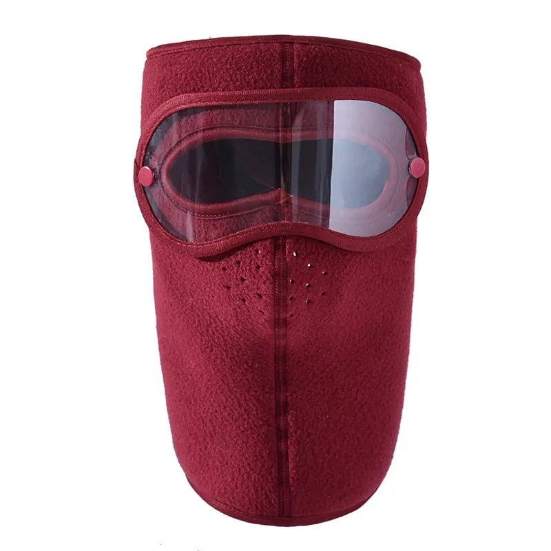 ❄💝Winter warm fleece windproof high-definition goggles