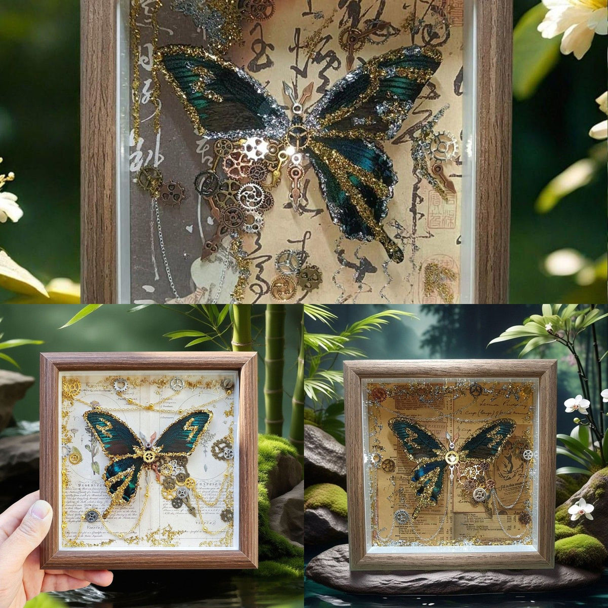 DIY Kit | Cyber Butterfly Wall Art