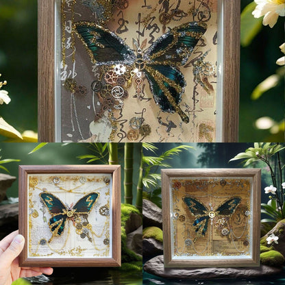 DIY Kit | Cyber Butterfly Wall Art