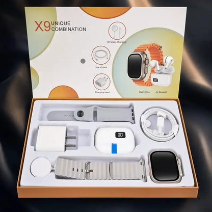 X9 Smartwatch & Wireless Earbuds Gift Set