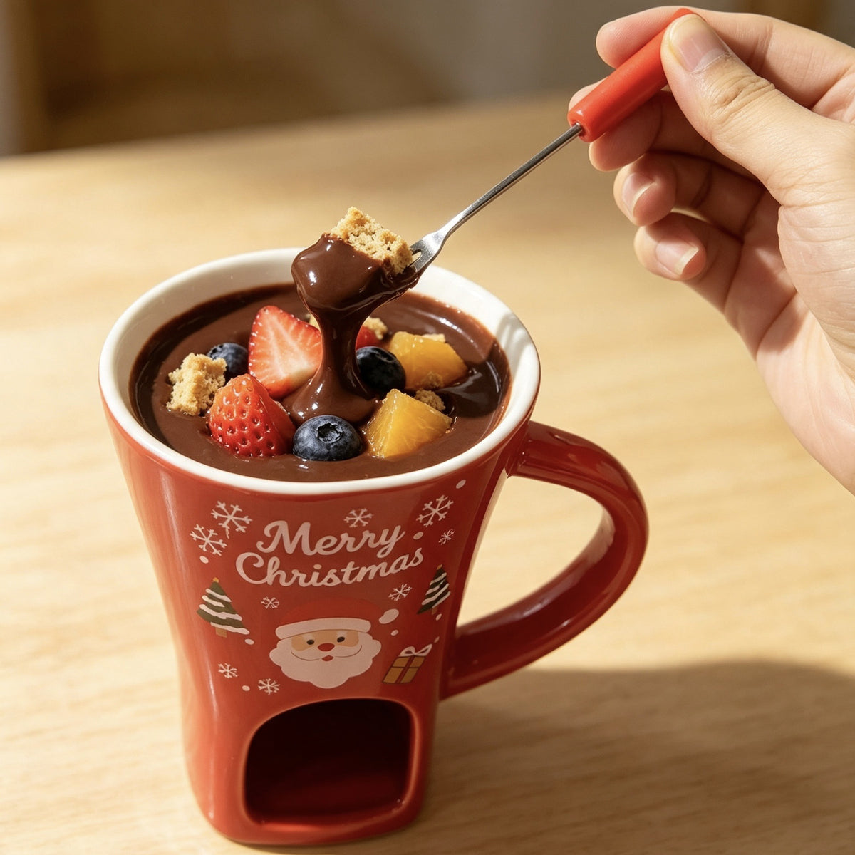 ✨Santa Chocolate Fondue Mug🎅