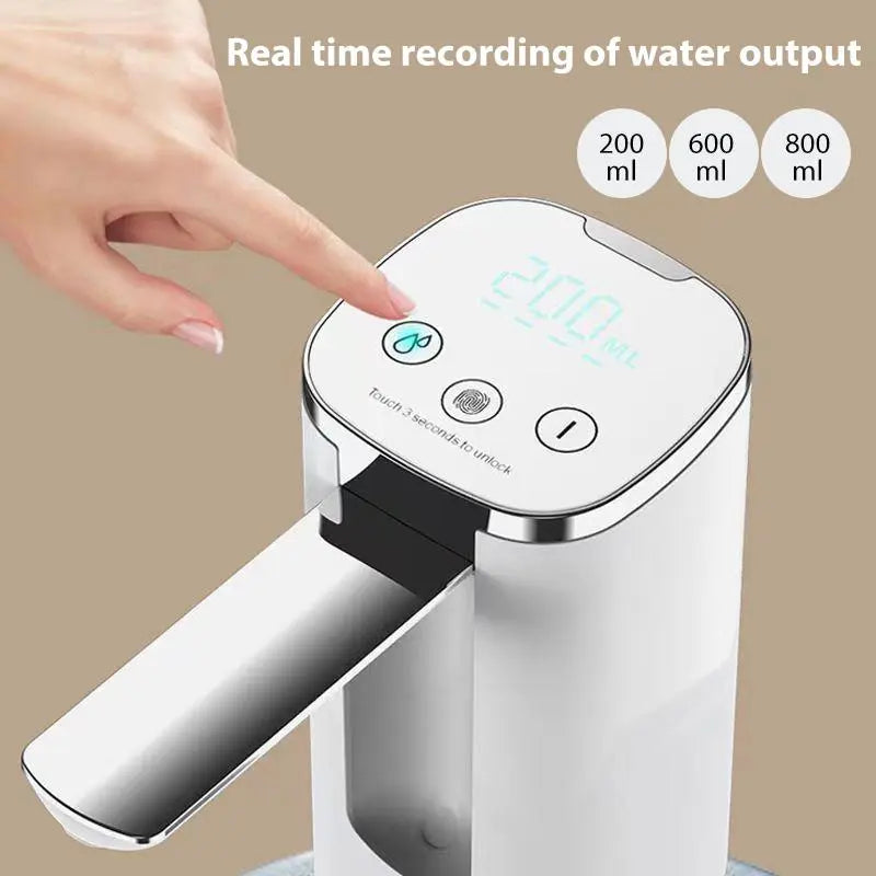 Rechargeable Portable Electric Water Bottle Dispenser Pump