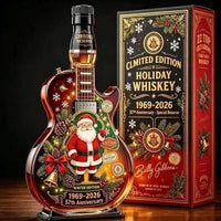 Santa Claus Guitar Bottle