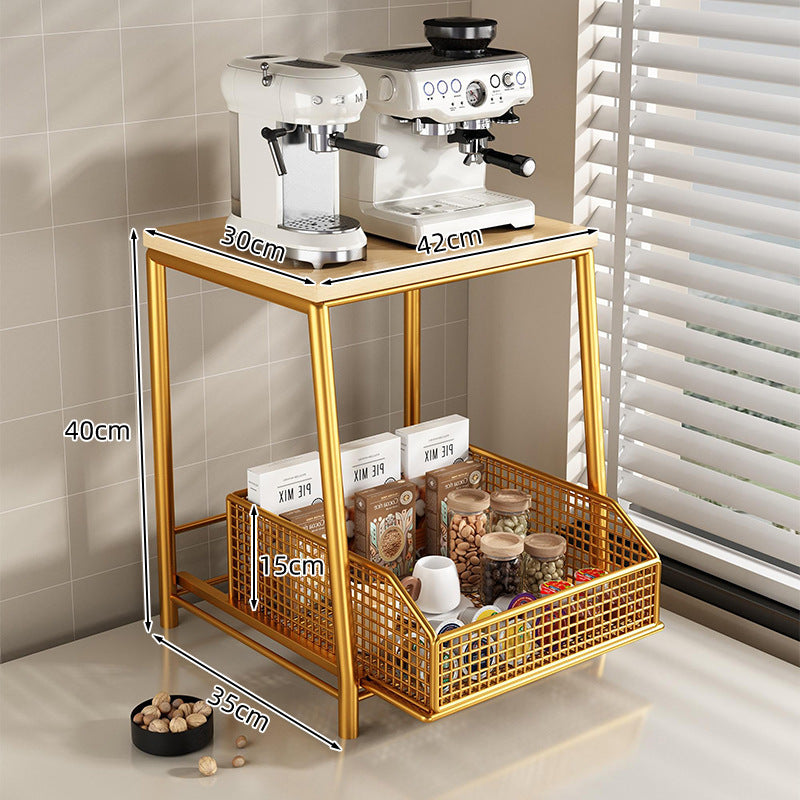 KitchenOrganizer:  Space-Saving Kitchen Countertop Organizer Rack