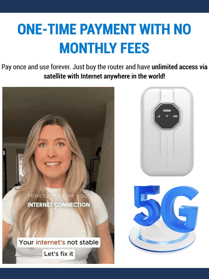 [Global Coverage, Free for Life] Boundless Portable WiFi