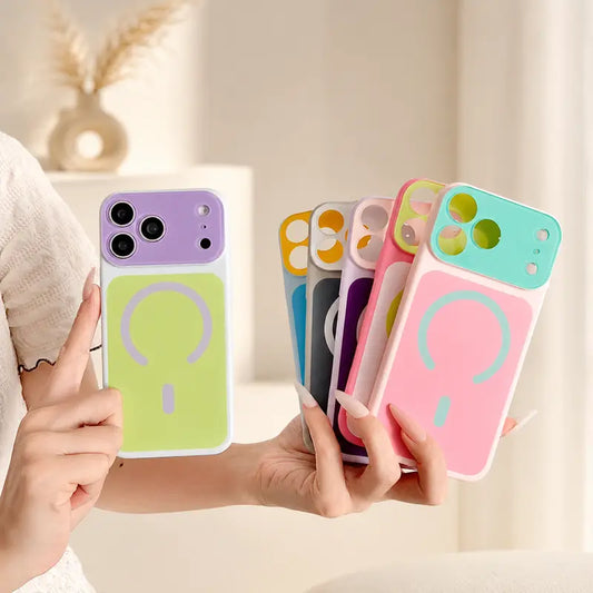 Color Block MagSafe iPhone Case 13-17