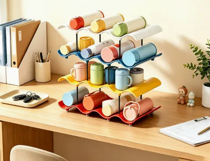 Stackable Wave Cup Storage Rack