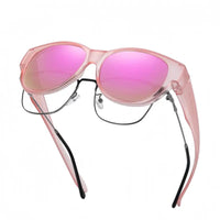 Frosted pink frames