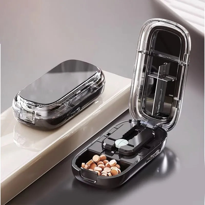 💊 Portable Pill Cutter and Organizer