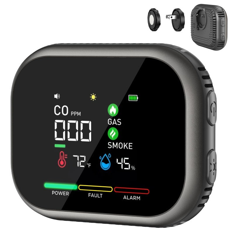 6-in-1 Battery Rotable Air Safety Monitor