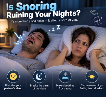 Wearable Anti-Snoring Neck Device – Simple Bedtime Snoring Support
