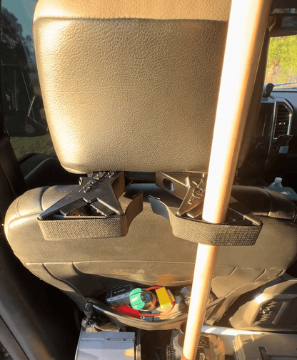 🔥Upgraded Heavy-Duty：The Ultimate Universal Seat Back supporting structure Rack