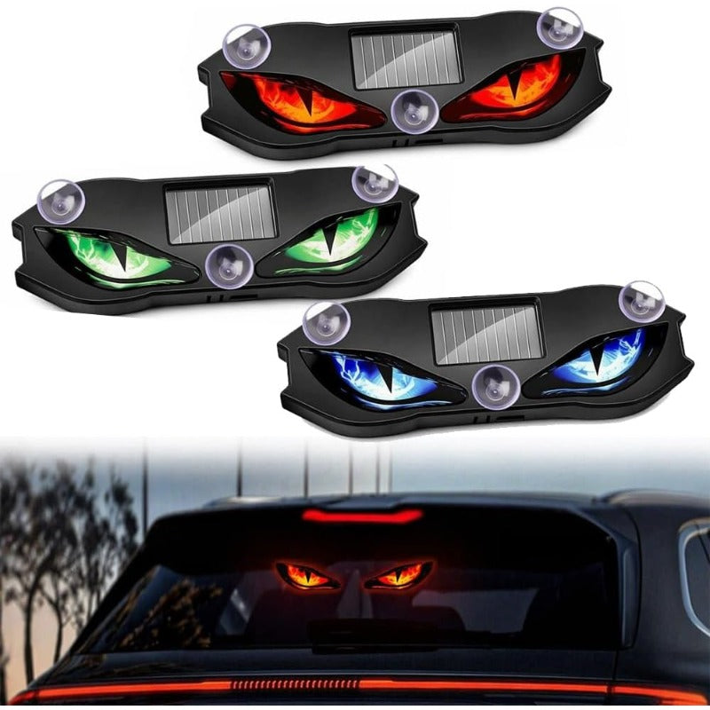 Solar-Powered Car LED Eyes – Wireless Dynamic Light