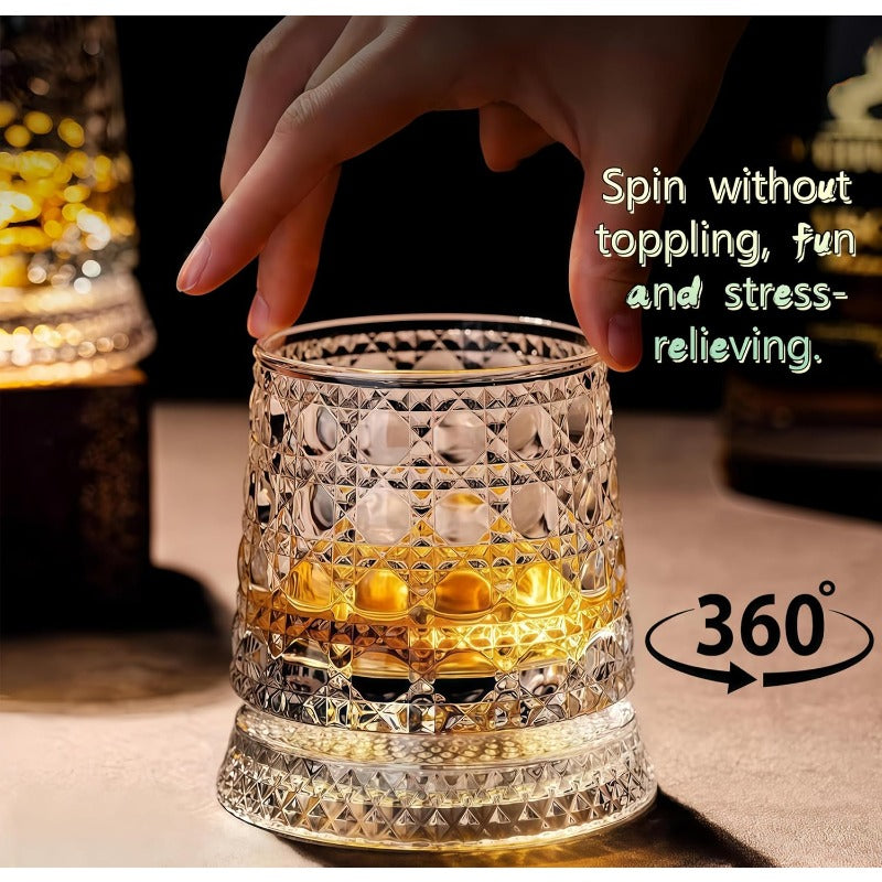 Rotating Whisky Glass