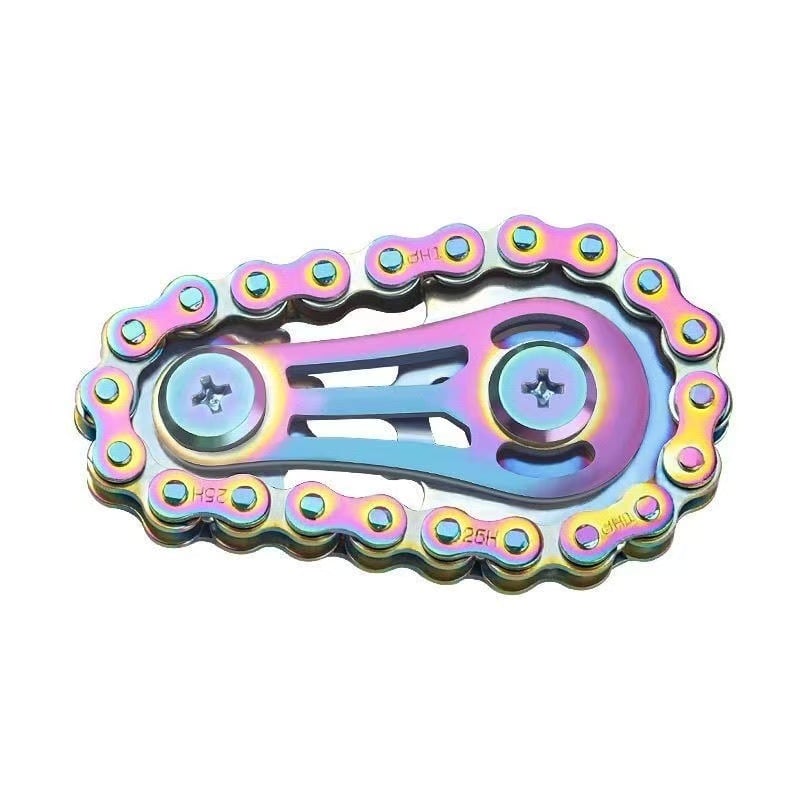⚙️ The Ultimate Mechanical Fidget: Bike Chain Sprocket Spinner for Focus & Stress Relief