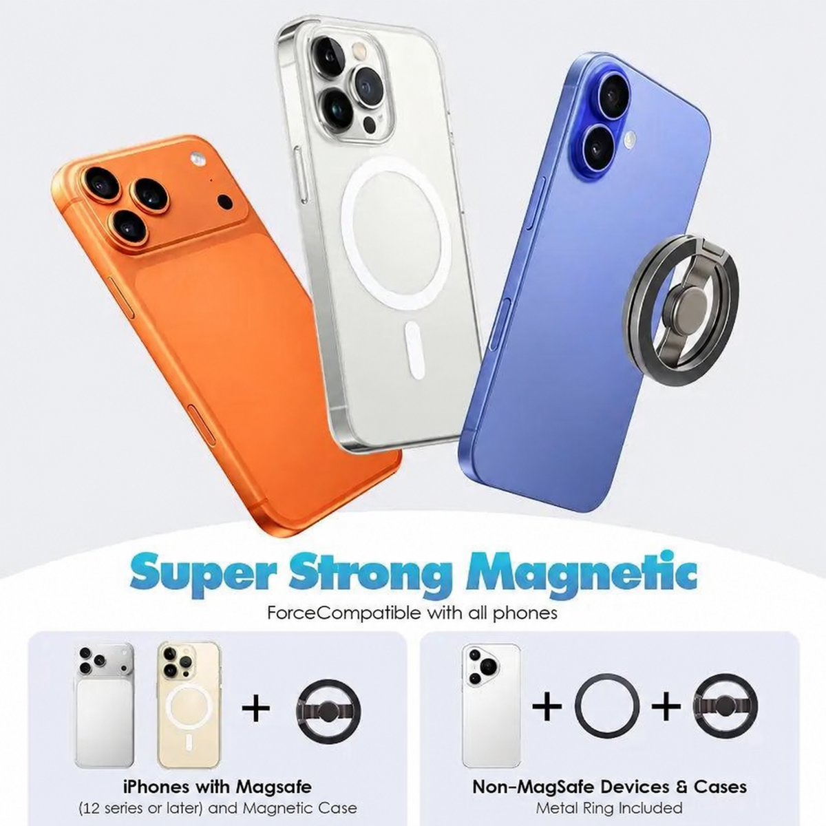 Magnetic Mobile Phone Stand & Fidget Spinner Combo