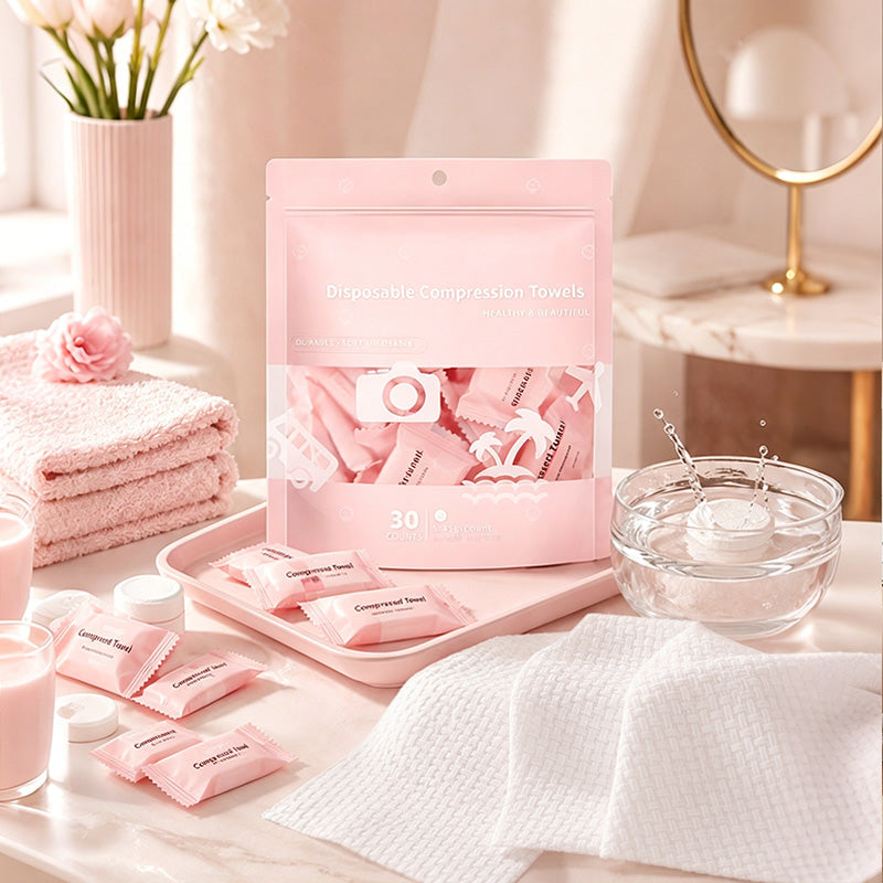 🧻✨ Compressed Travel Towels – Buy 2 Get 1 FREE! 🎁