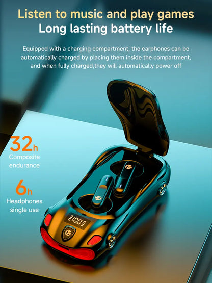 Car-Inspired Low-Latency Bluetooth Earbuds with Long Battery Life