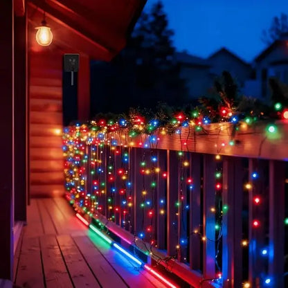 Fairy String Lights, 8 Modes, Timer, Remote - Christmas & Party Decor
