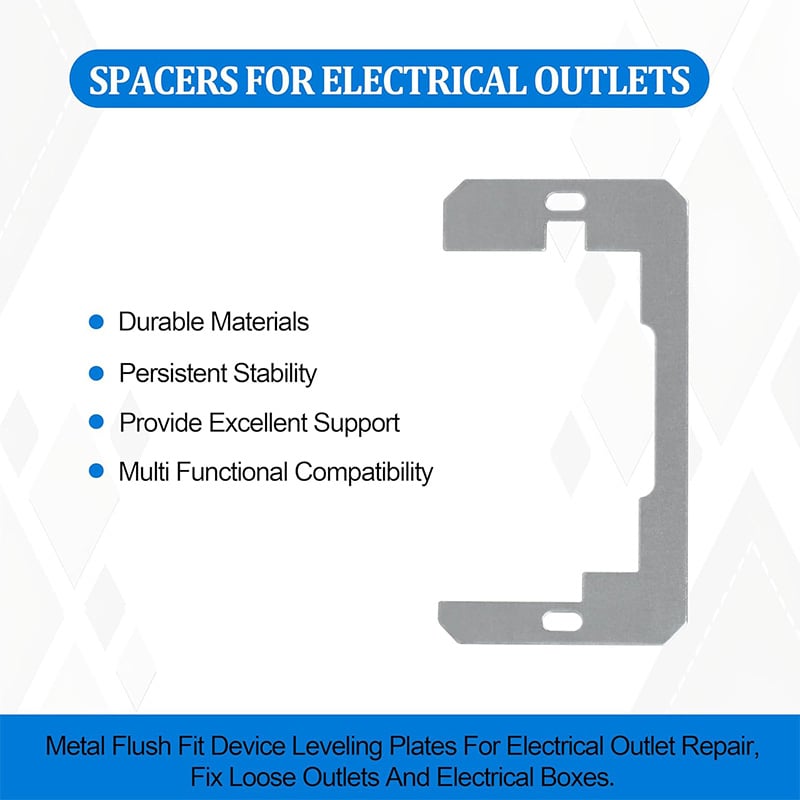 Electrical Outlet Wall Plate Spacer Kit