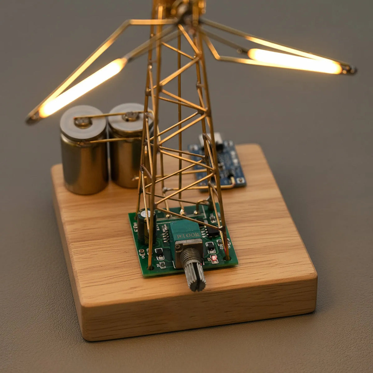 🏆Hot Sale 💡DIY Industrial Retro Windmill Lamp | Hand-Craft Your Own Warm Ambience