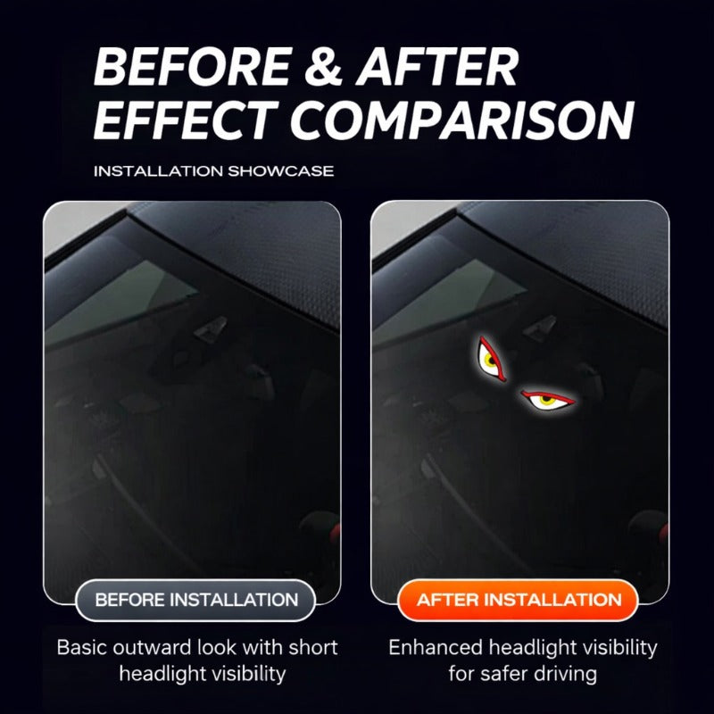 Solar Powered LED Eyes