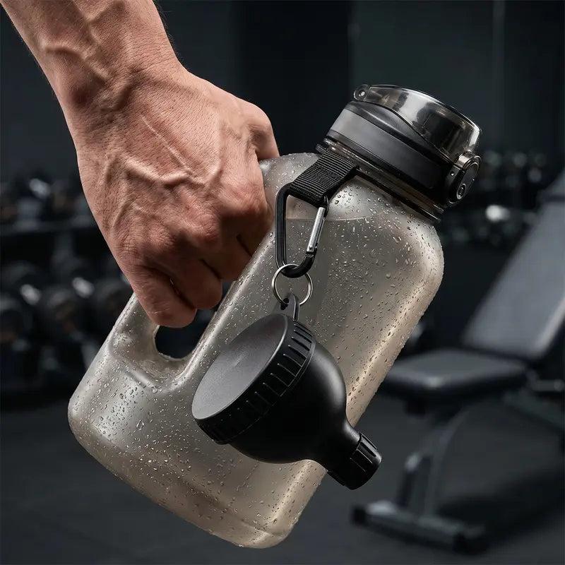 Buy 1 Get 1 Free | 💪Gym Essential｜Portable Protein Powder Dispenser Funnel with Carabiner🥤