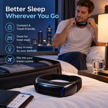 Wearable Anti-Snoring Neck Device – Simple Bedtime Snoring Support