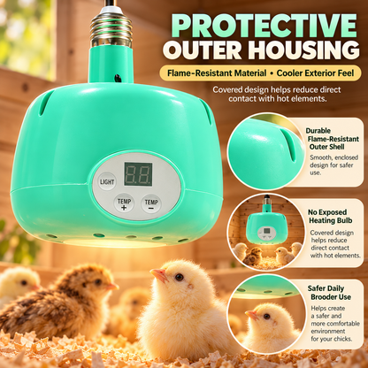 🐥Limited Time 50% OFF! 🌡️Smart Temperature Control Brooder Heater✨