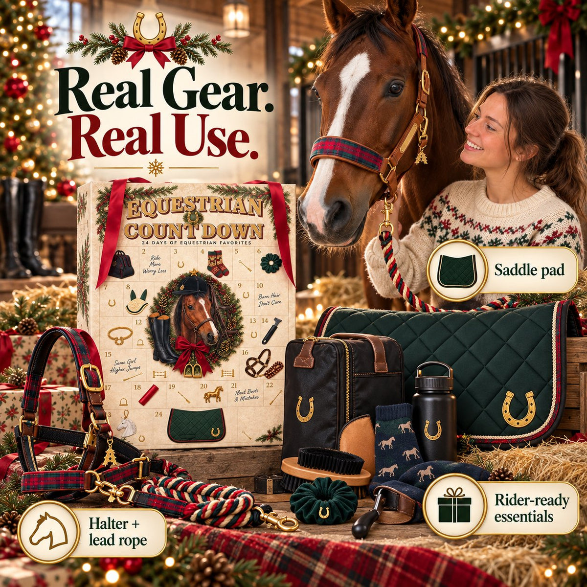 24-Day Equestrian Advent Calendar
